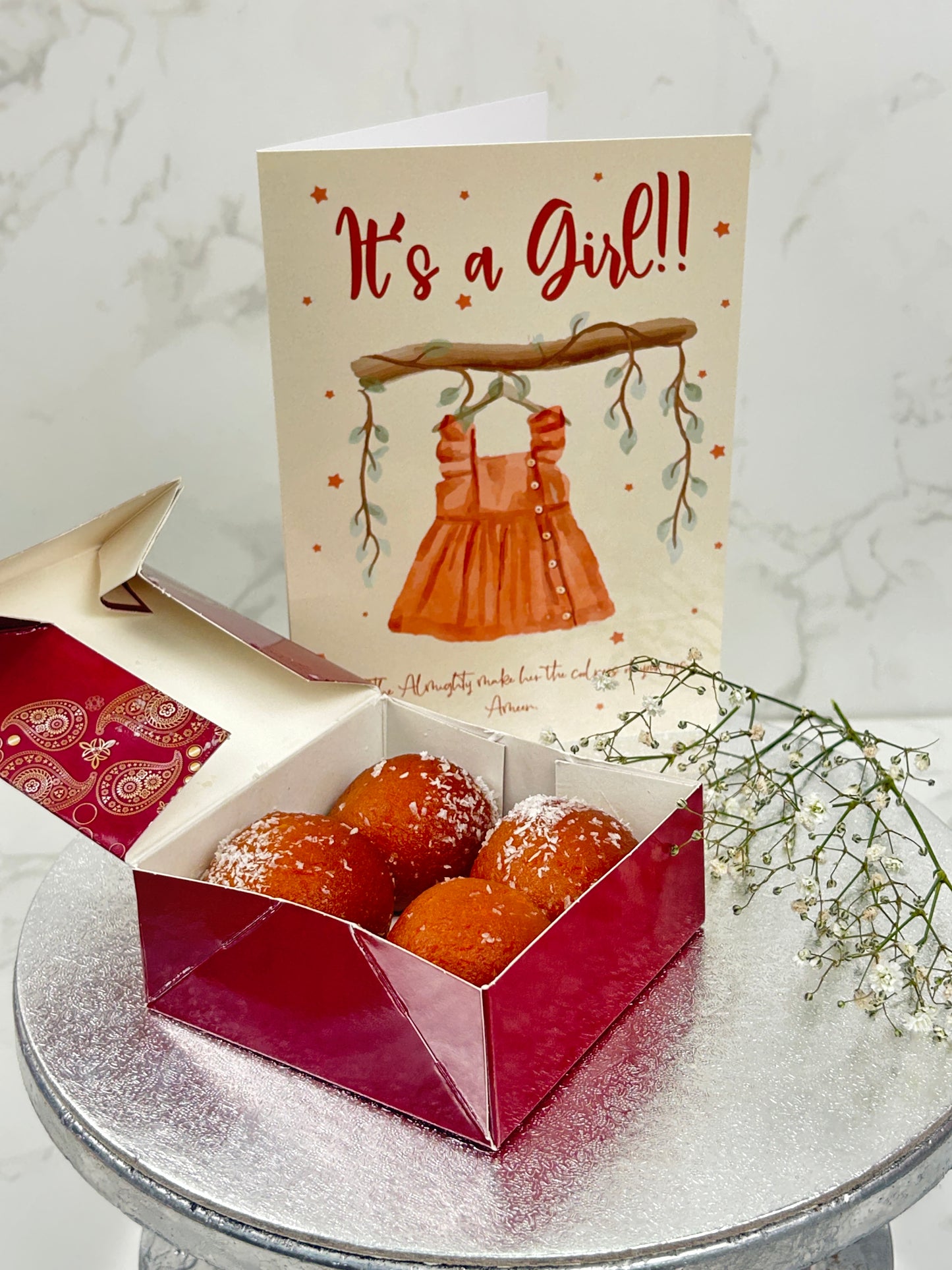 Gulab Jamun Gift Box - It's a Girl