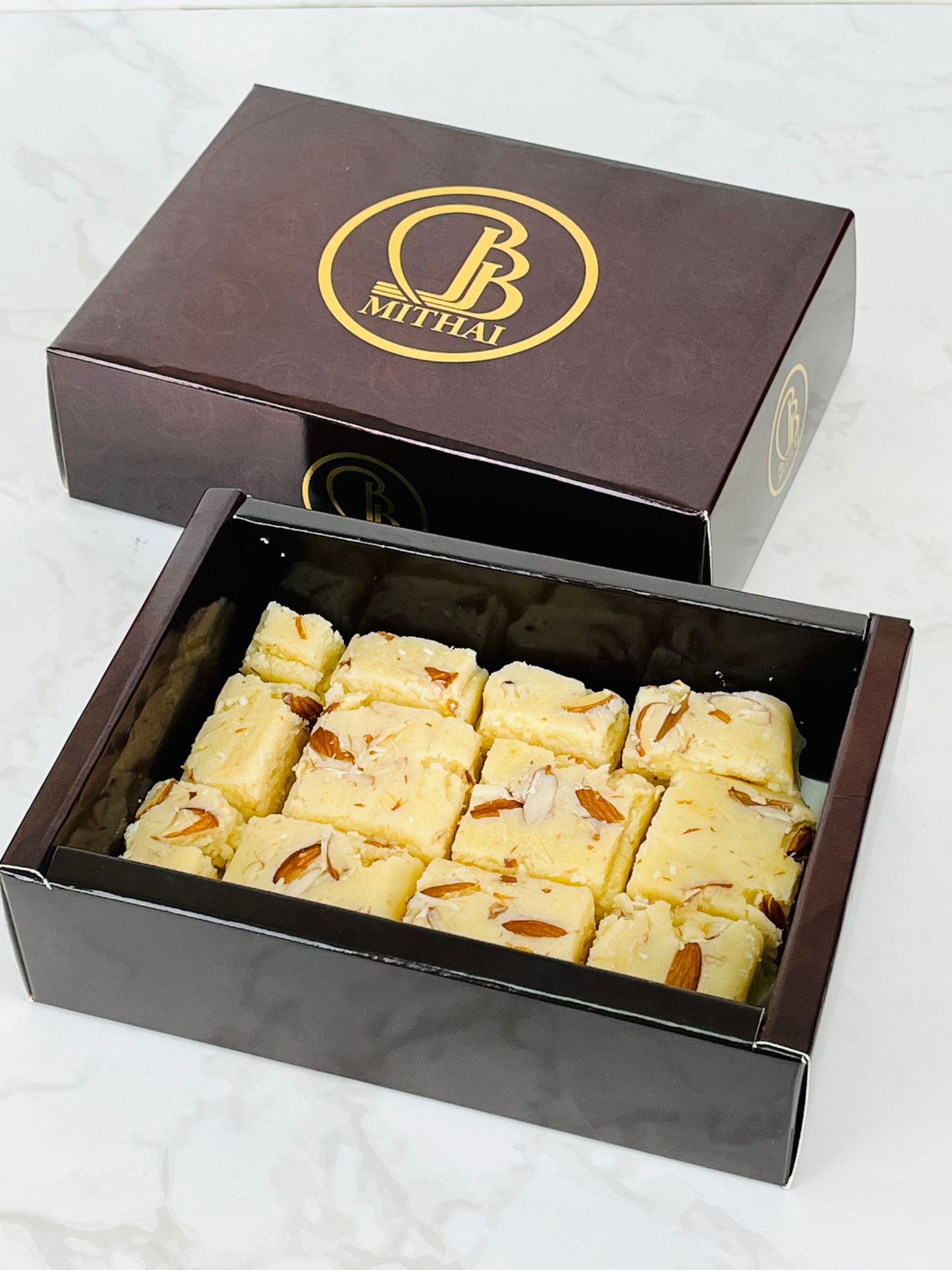 Almond Barfi