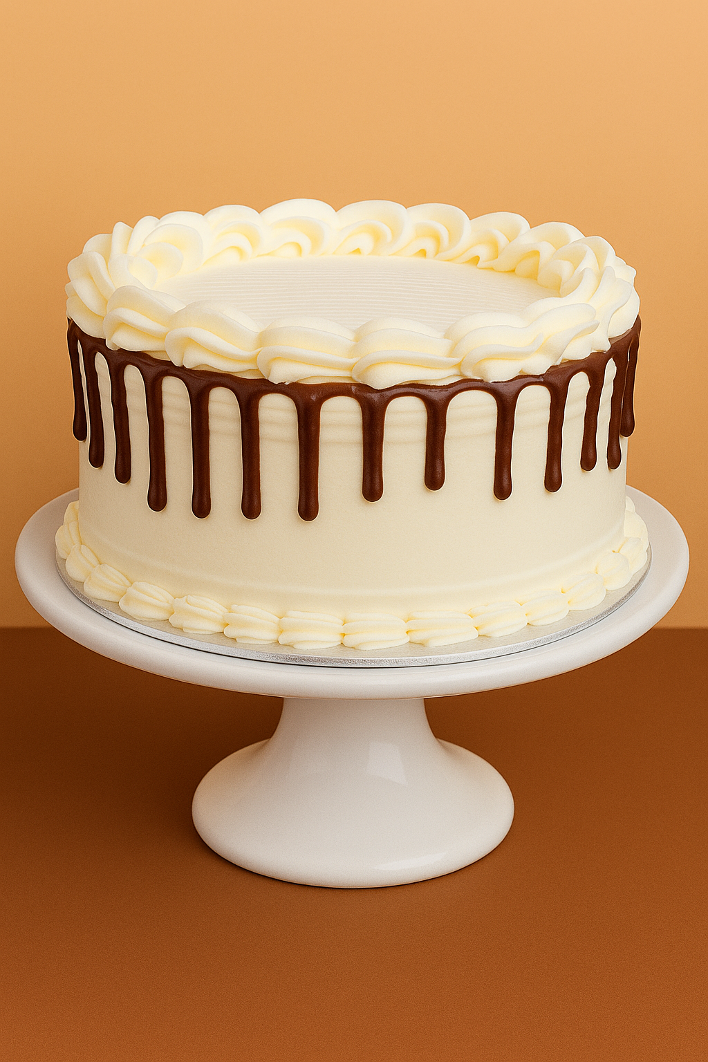 Chocolate Drizzle Cream Cake RND27