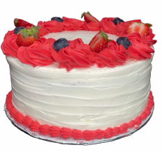 Strawberry & Berry Celebration Cake RND32