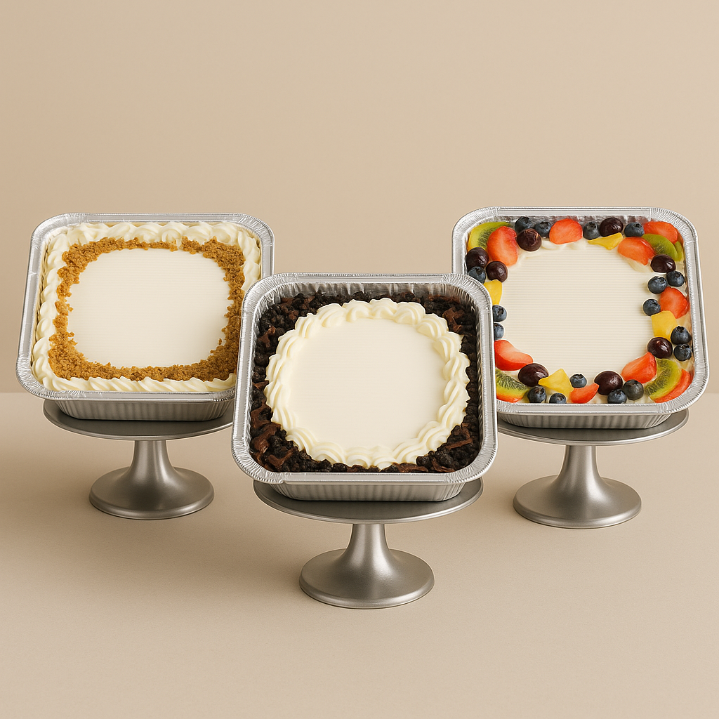 Personalized Birthday Milk Cakes