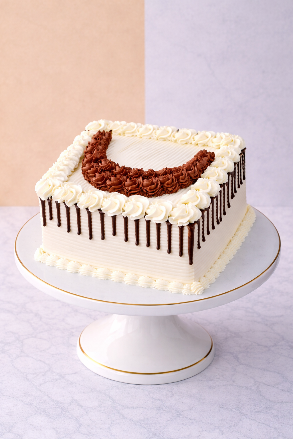 Chocolate Moon Cake SQ28