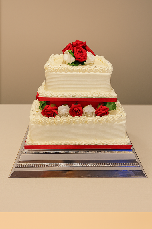 2 Tier Tower Cake Code W01
