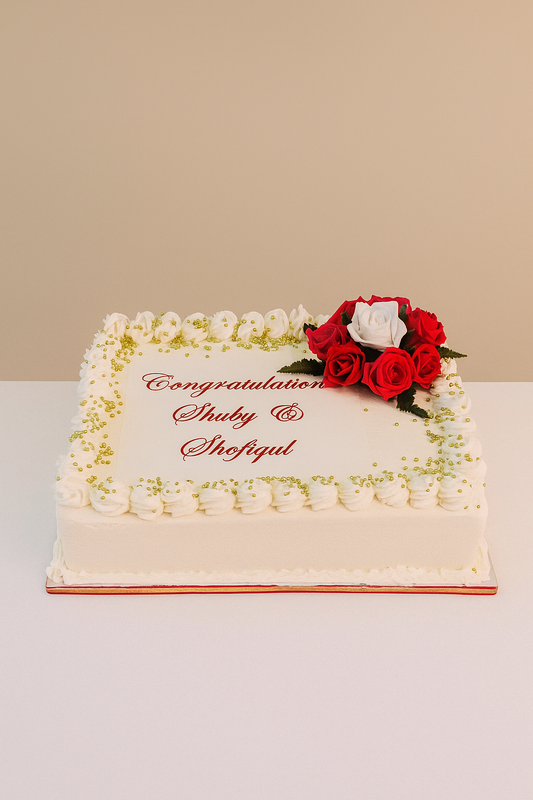 Single Rectangle Style Cake (W65)