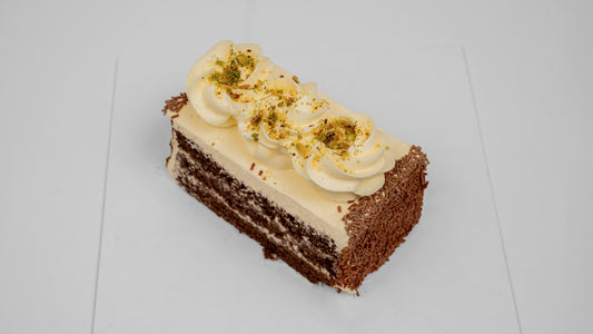 Pistachio Cake Slice