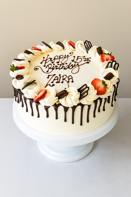 Chocolate Drip Celebration Cake RND39