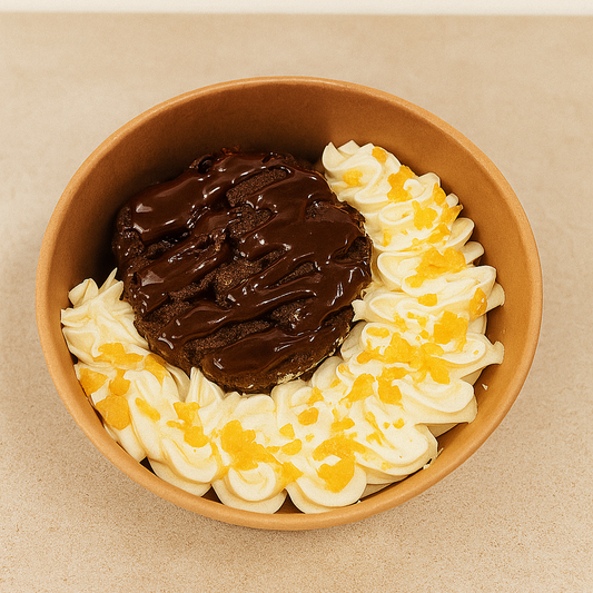 Chocolate Hedgehog with Cream & Crunch