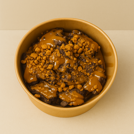 Brownie Bites with Lotus Biscoff