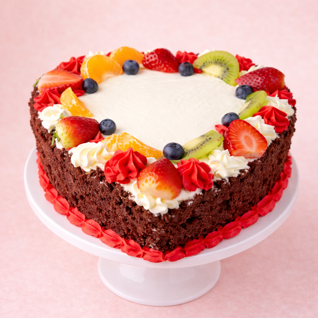 Mixed Fruit Heart Vanilla HRT11