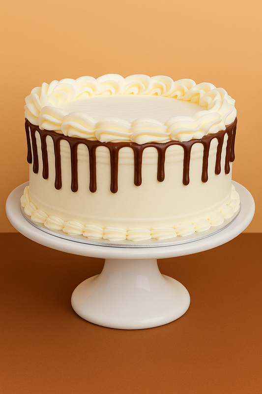 Chocolate Drizzle Cream Cake RND27