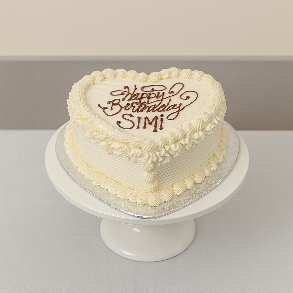 Simple Heart Vanilla HRT16