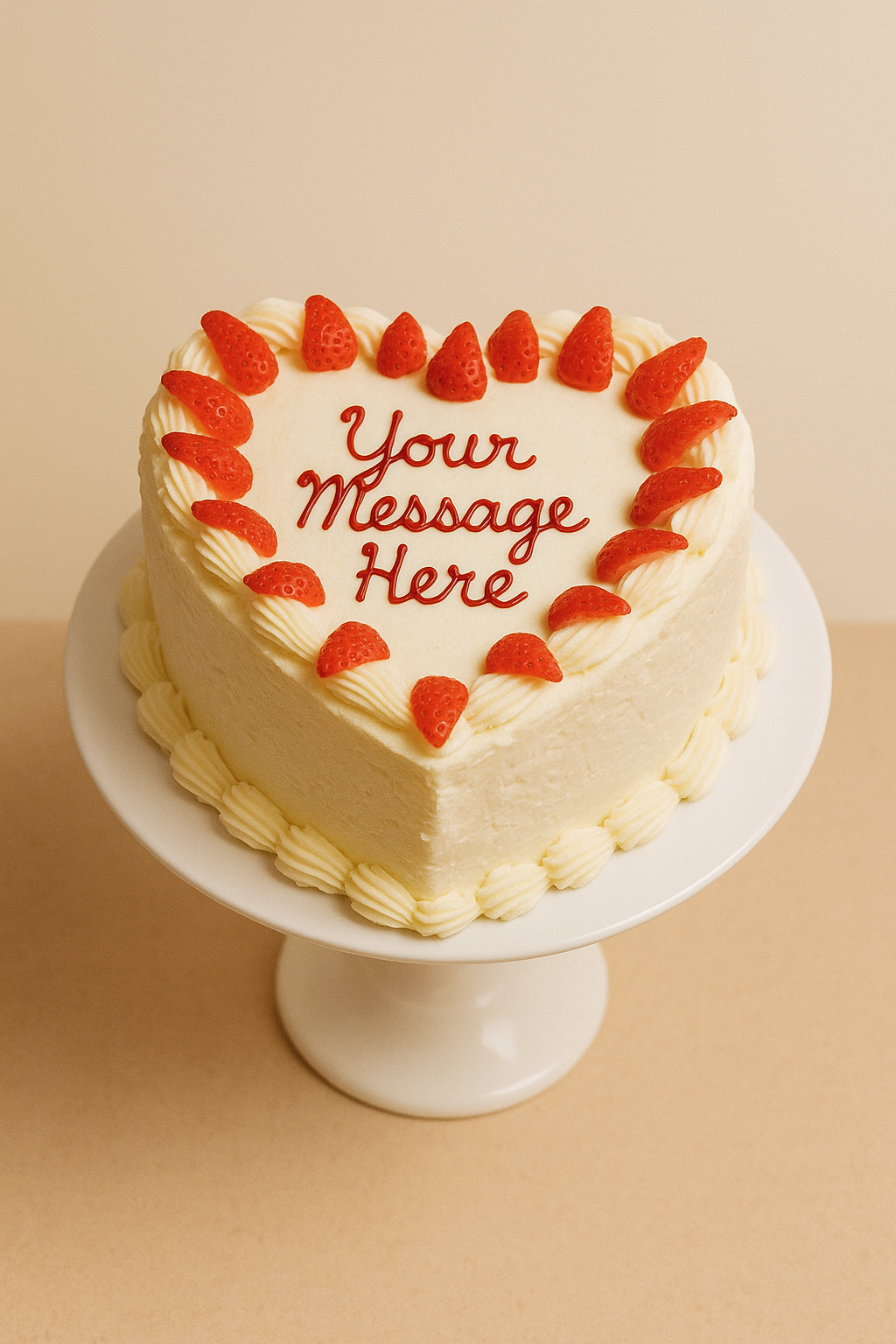 Strawberry Heart Vanilla HRT02