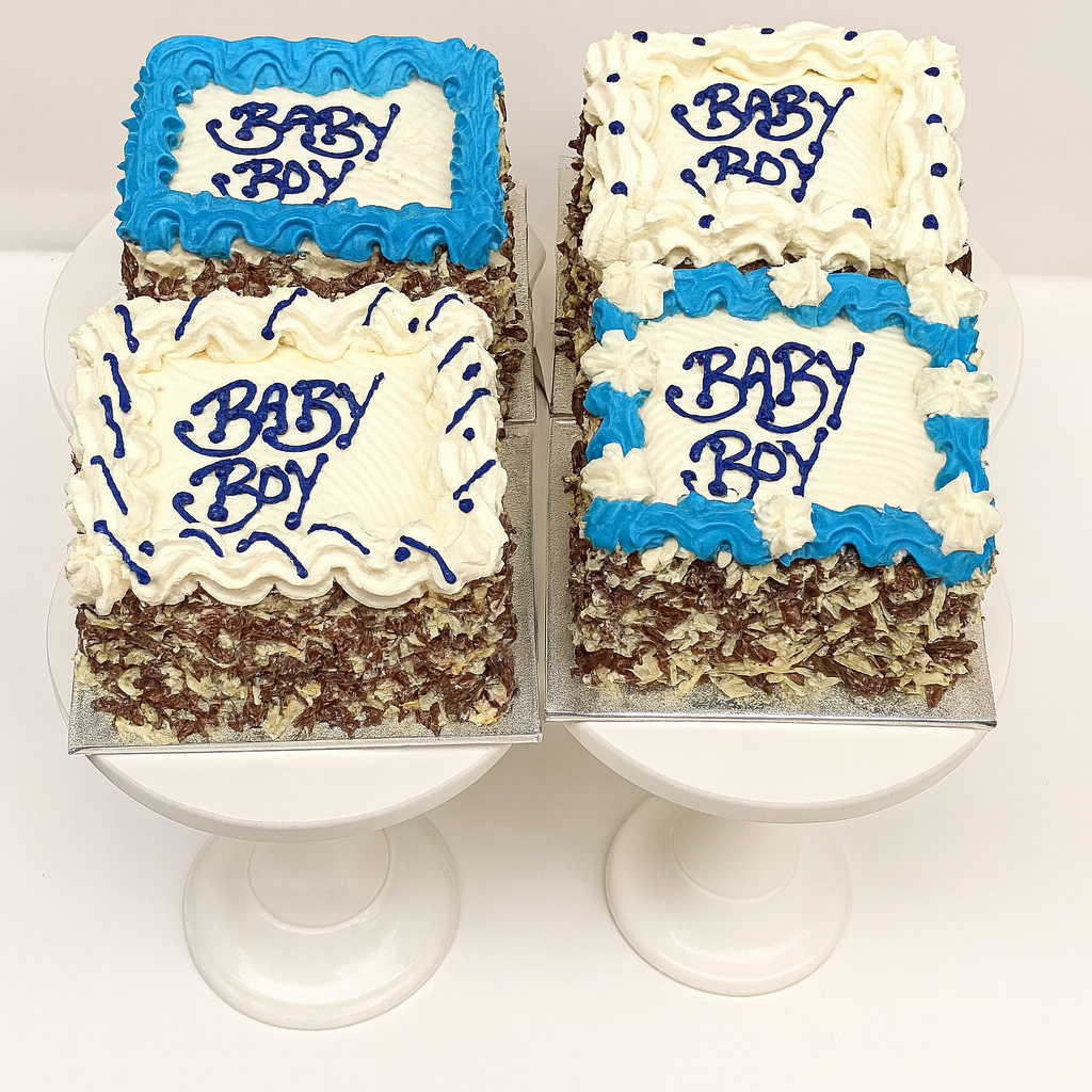 Vanilla Blue Dream Cakes – Set of 4